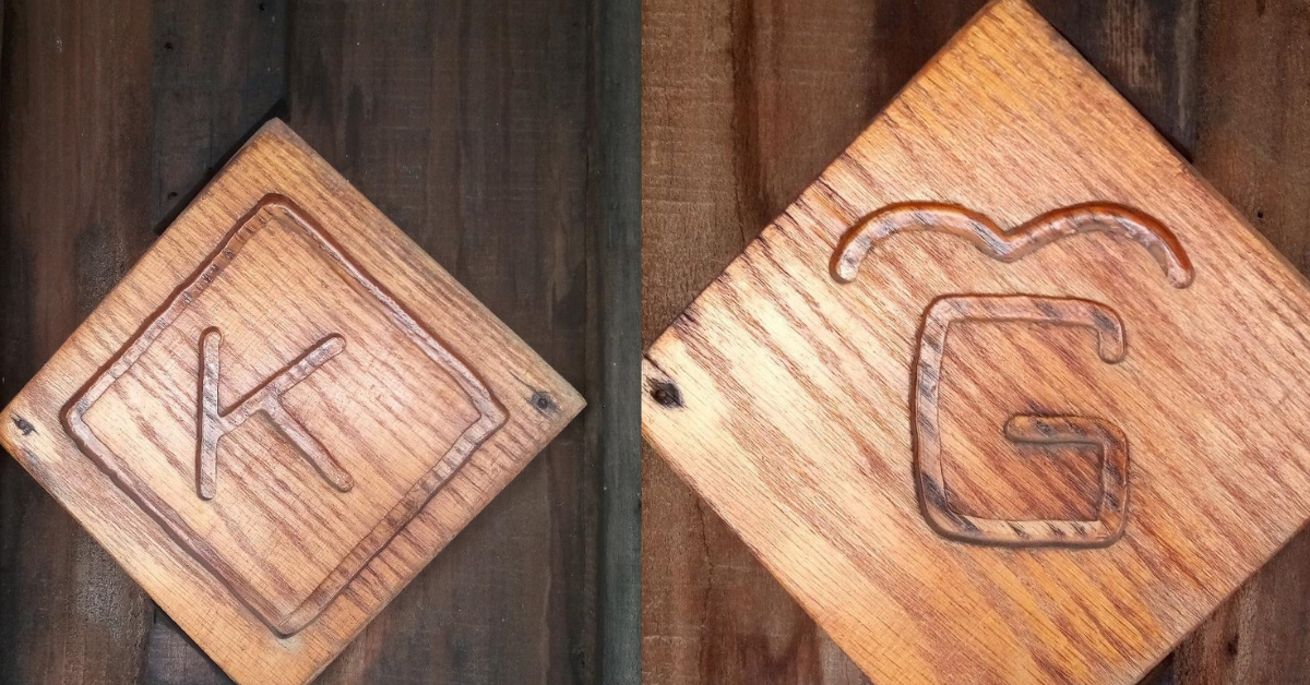  Unique features of the Branding Iron are the branding symbols seen throughout the restaurant.  Photo:  Steve Newvine 