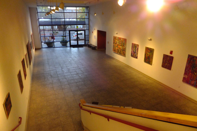 Ground floor gallery - PHOTO BY ADAM BLAUERT