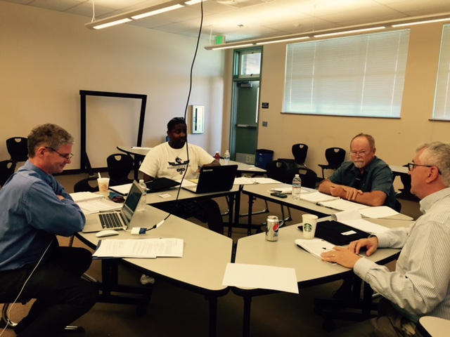   The Energy and Power Technology Technical Working Review Panel.  Photo:  Steve Newvine 