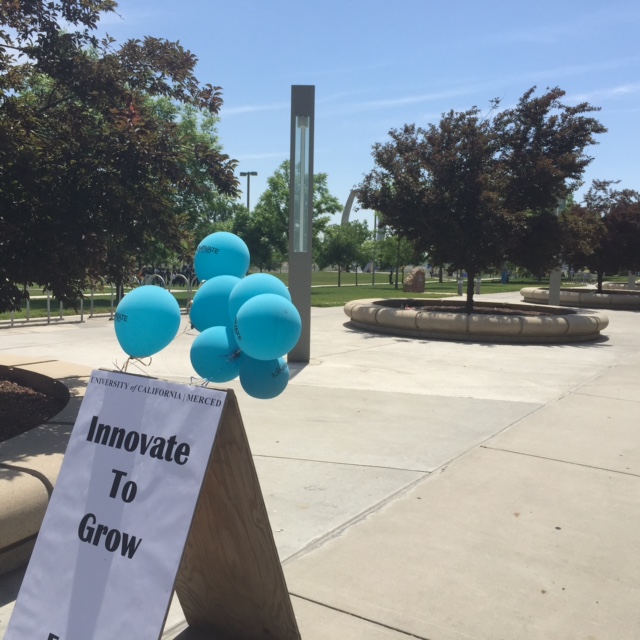   Innovate to Grow was held the day before commencement at UC Merced.  Photo by Steve Newvine 