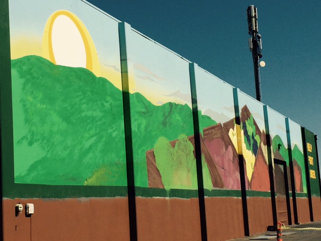 Food Bank Mural-When a Building Becomes a Billboard