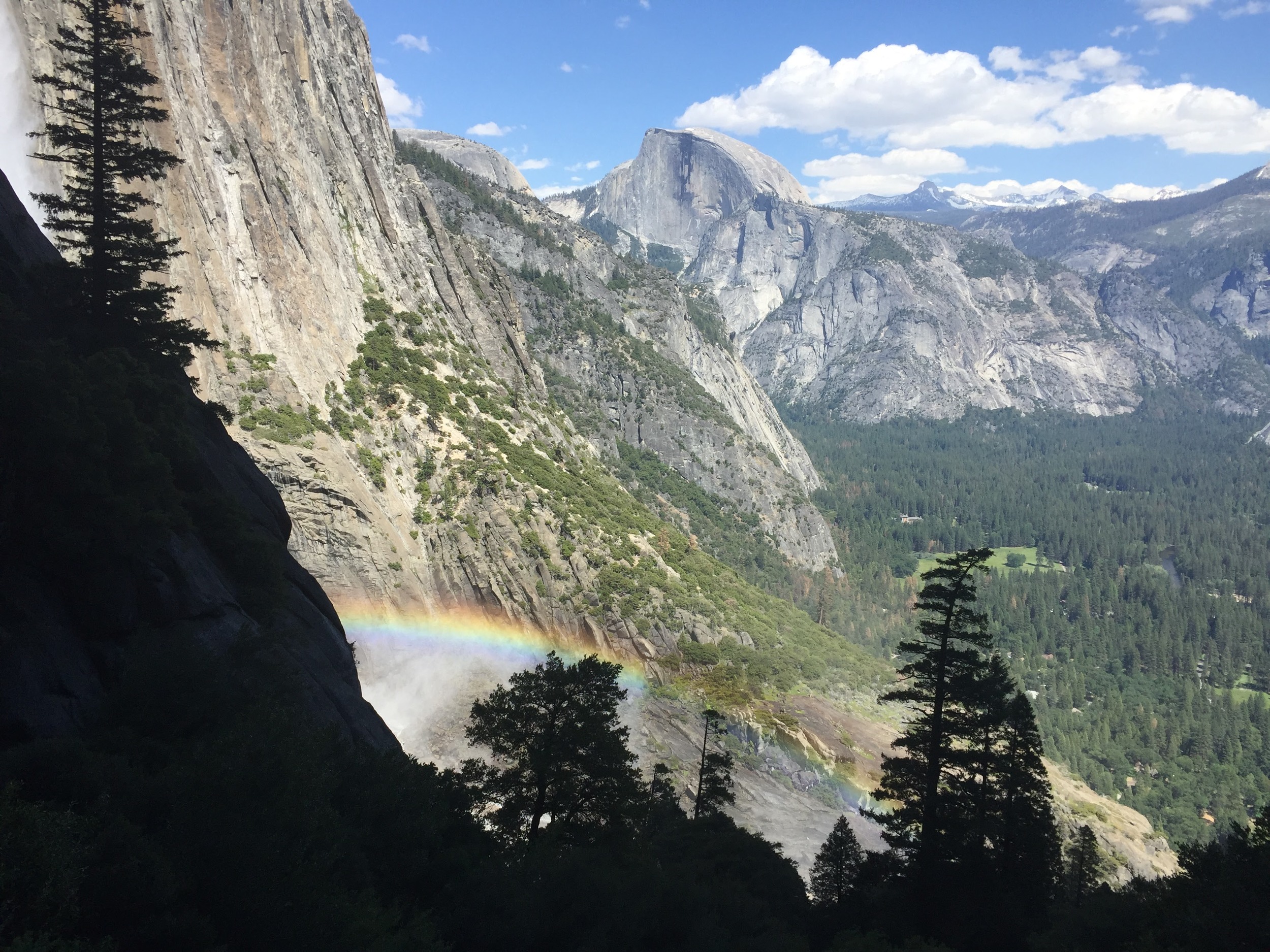 Hiking the Upper Yosemite Falls trail.  Challenge yourself!