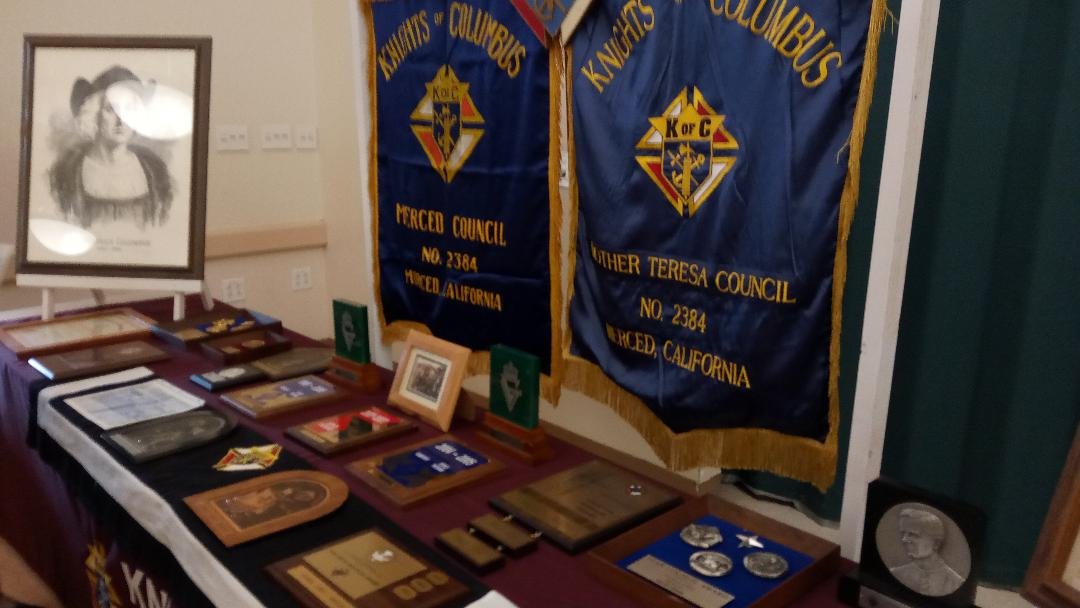 The Merced Council of the Knights of Columbus changed its name to the St. Teresa of Calcutta Council to honor the missionary nun Mother Teresa upon her canonization in 2016.