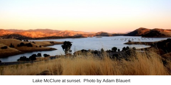 Reservoirs, Fishing, and Boating within an Hour of Merced County Communities