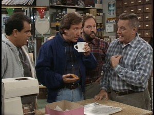  Inside Harry’s Hardware from the TV comedy Home Improvement. Photo: ABC 