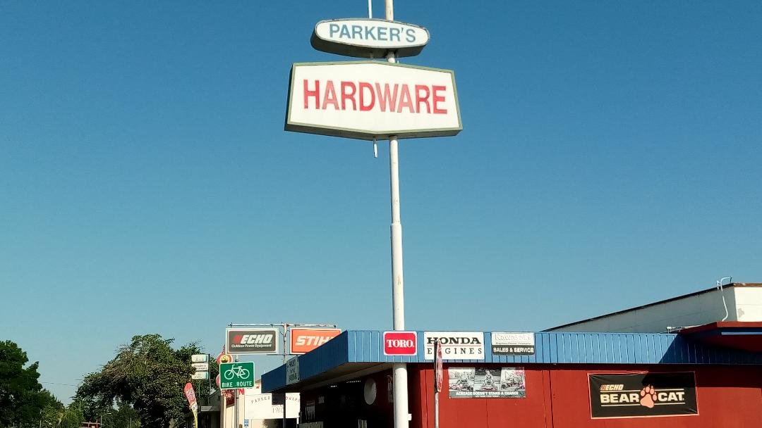  Efforts are underway now to find the next retailer who might occupy the space where Parker’s Hardware stayed in business in downtown Merced. Photo: Steve Newvine 