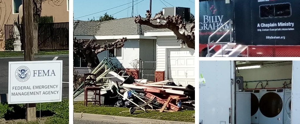  Photos from the early aftermath of the floods in Planada.  Photos:  Steve Newvine 