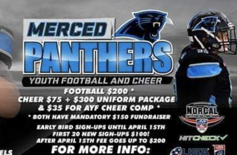 Merced Panthers Youth Football & Cheer