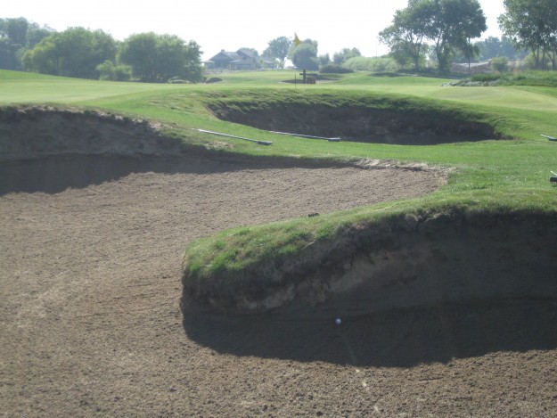 Sand Trap at Stevinson Ranch Golf Club.  Photo by Steve Newvine