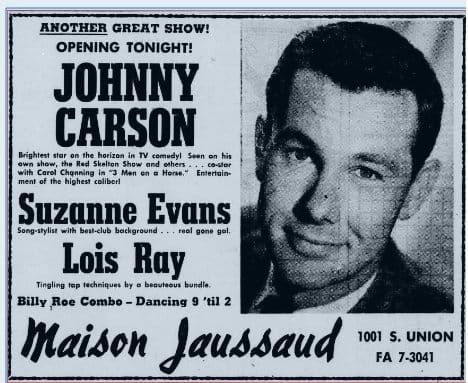 From the Central Valley, Here’s Johnny-